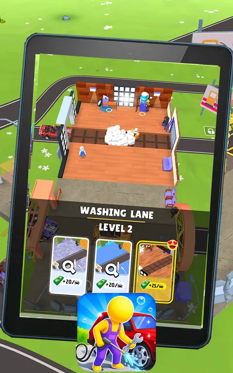 Garage Washing and Repairing Game — screenshot 1