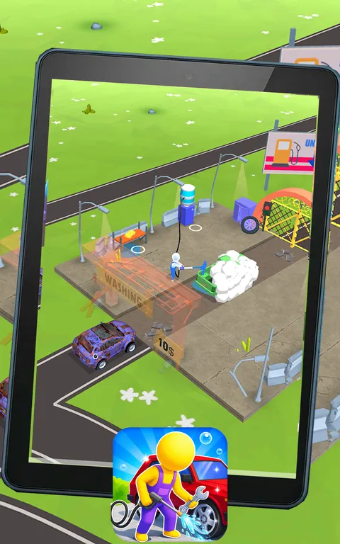 Garage Washing and Repairing Game — screenshot 2