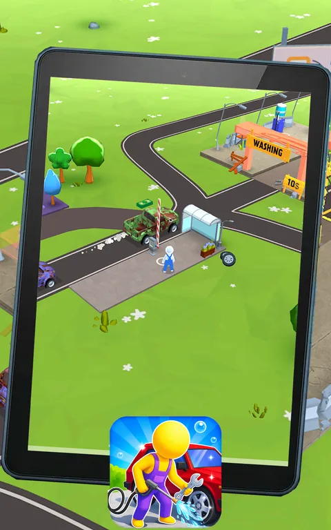 Garage Washing and Repairing Game — screenshot 3