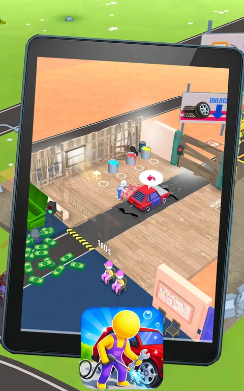 Garage Washing and Repairing Game — screenshot 5